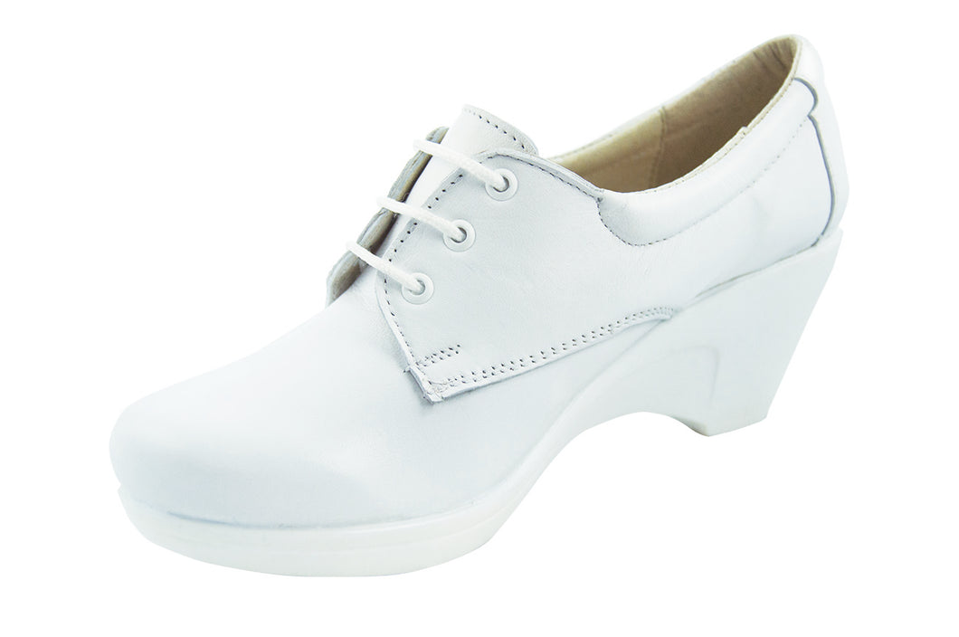 Calzado AI-201-Zapato de Dama-Color Blanco-Ana Isabel Uniformes