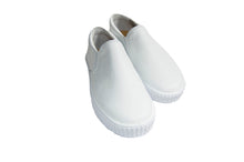 Cargar imagen en el visor de la galería, Calzado AI-230-Zapato de Dama tipo Mocazin con SUELA DE BAMBU-Color Blanco-Ana Isabel Uniformes
