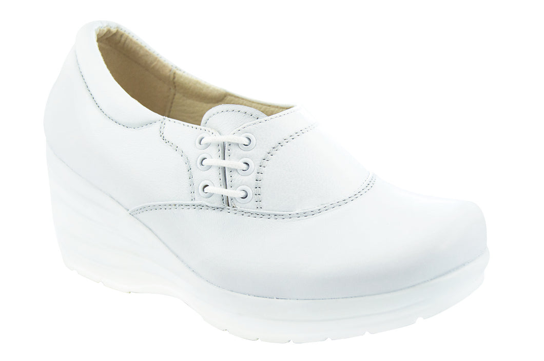 Calzado AI-6118-Zapato de Dama-Color Blanco-Ana Isabel Uniformes