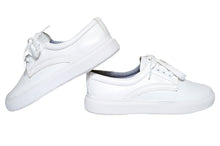 Cargar imagen en el visor de la galería, Calzado AI-900-Zapato de Dama tipo Tennis-Color Blanco-Ana Isabel Uniformes
