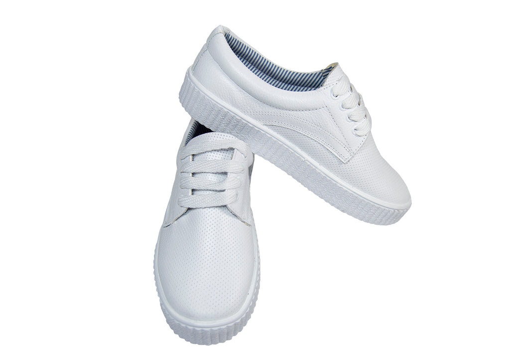 Calzado AI-900 -Zapato de Dama-Color Blanco-Ana Isabel Uniformes