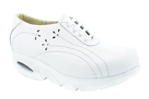 Calzado AI-9530 -Zapato de Dama-Color Blanco-Ana Isabel Uniformes
