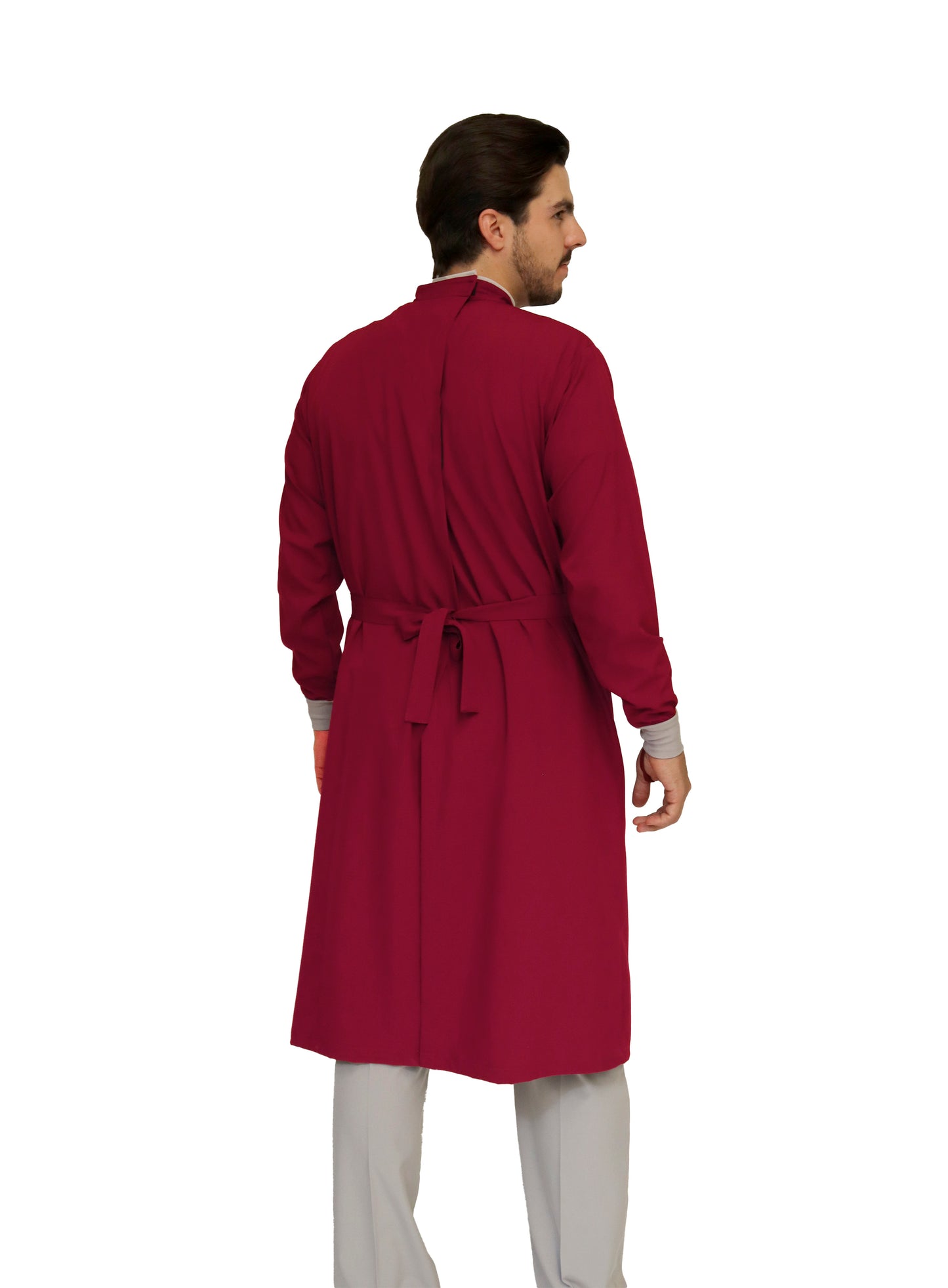 Bata Médica Quirúrgica COAT LINE de HOMBRE - DOBLE STRETCH con REPELENTE A FLUIDOS para HOMBRE - EA-08-COATLINE HOMBRE