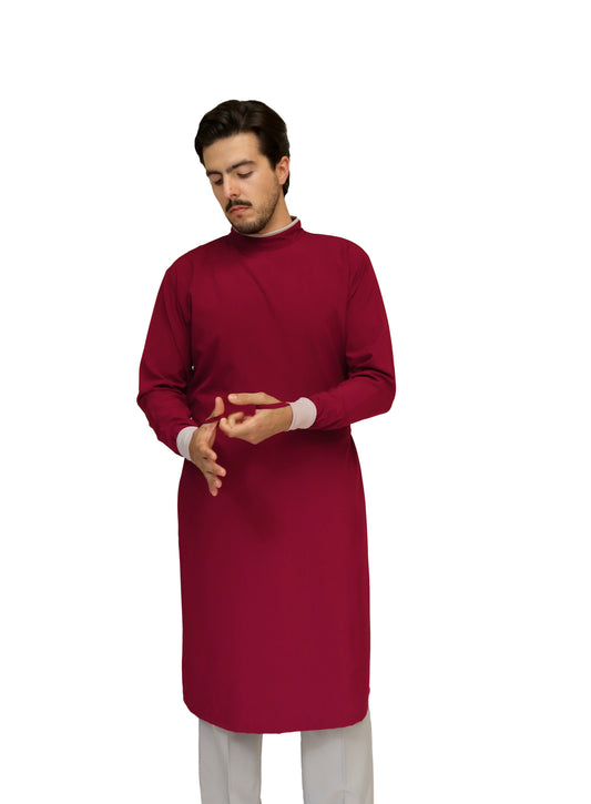 Bata Médica Quirúrgica COAT LINE de HOMBRE - DOBLE STRETCH con REPELENTE A FLUIDOS para HOMBRE - EA-08-COATLINE HOMBRE