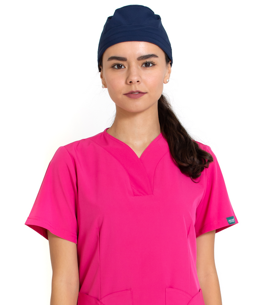 Pack de 6 Gorros Quirúrgicos Lavables UNITALLA y UNISEX COLOR MARINO JP-19