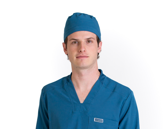 Pack de 6 Gorros Quirúrgicos Lavables UNITALLA y UNISEX COLOR CARIBE JP-19