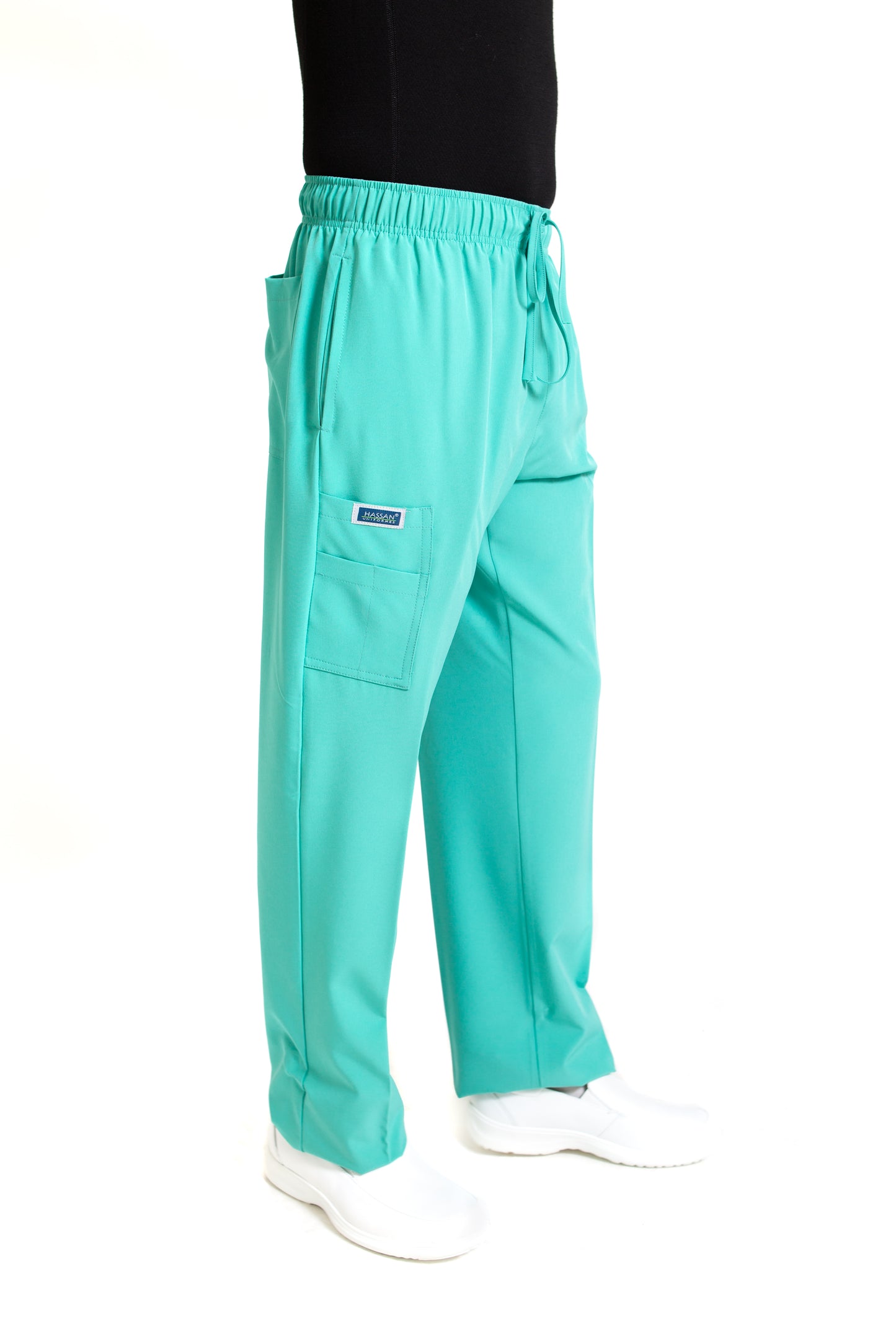 Pantalón Pant EA-02P REPELENTE A FLUIDOS-Color JADE HOMBRE-HASSAN Uniformes