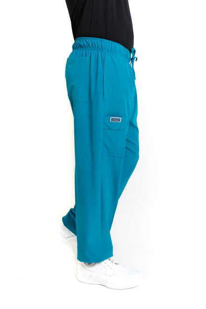 Conjunto SET Filipina MANGA LARGA y Pantalón EA-03 REPELENTE A FLUIDOS-Color VERDE HOMBRE-HASSAN Uniformes