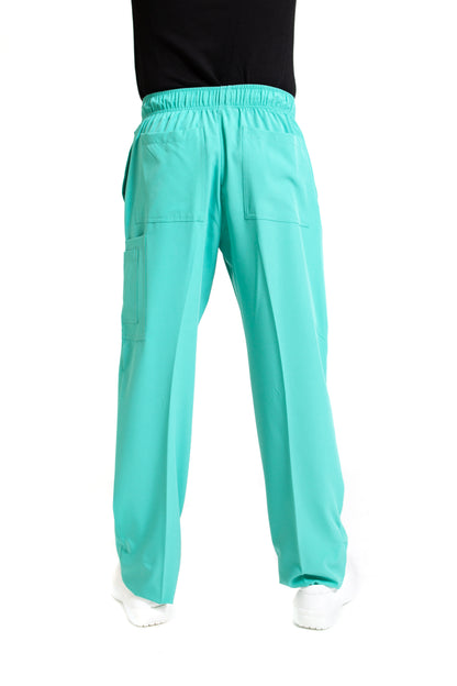 Pantalón Pant EA-02P REPELENTE A FLUIDOS-Color JADE HOMBRE-HASSAN Uniformes