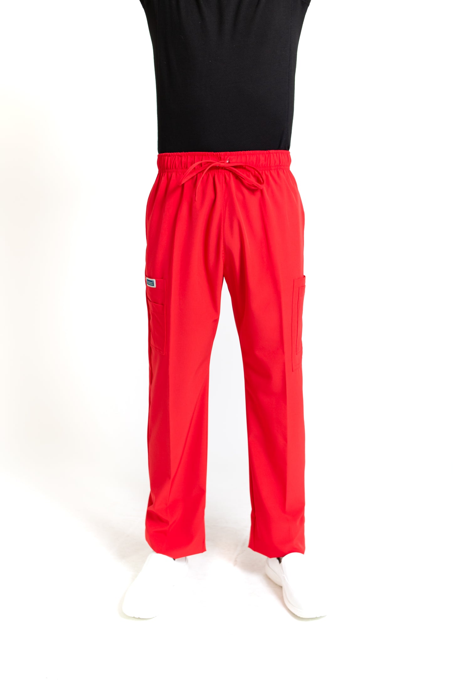 Pantalón Pant EA-02P REPELENTE A FLUIDOS-Color ROJO HOMBRE-HASSAN Uniformes