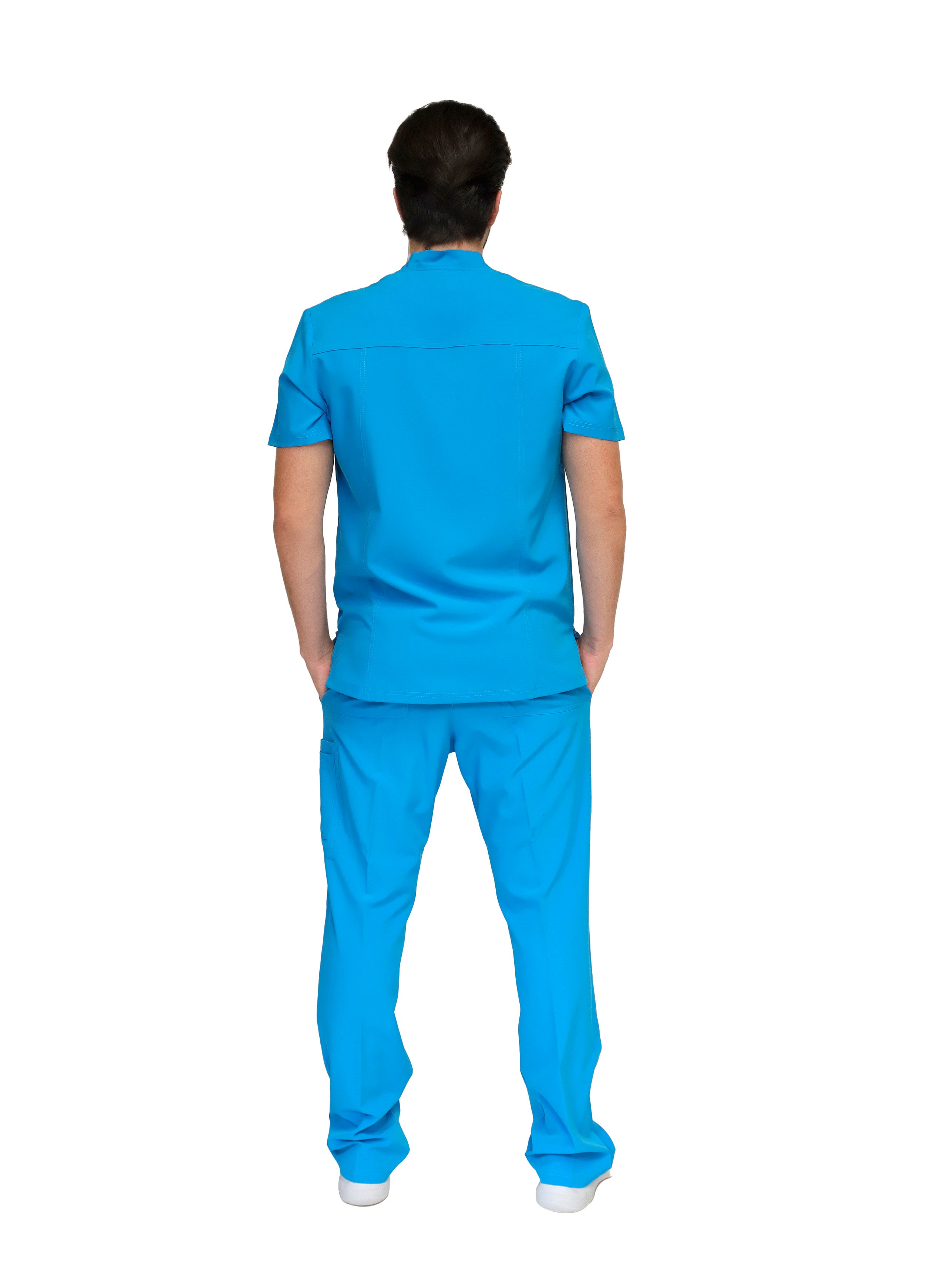 Conjunto SET EA-02 REPELENTE A FLUIDOS-Color TURQUESA-HASSAN Uniformes
