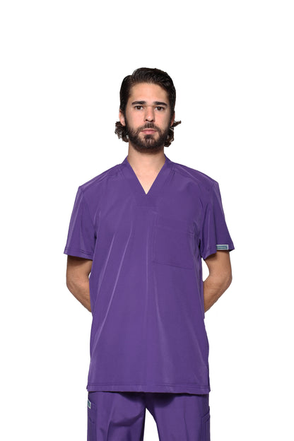Filipina EA-02 REPELENTE A FLUIDOS-Color UVA HOMBRE-HASSAN Uniformes