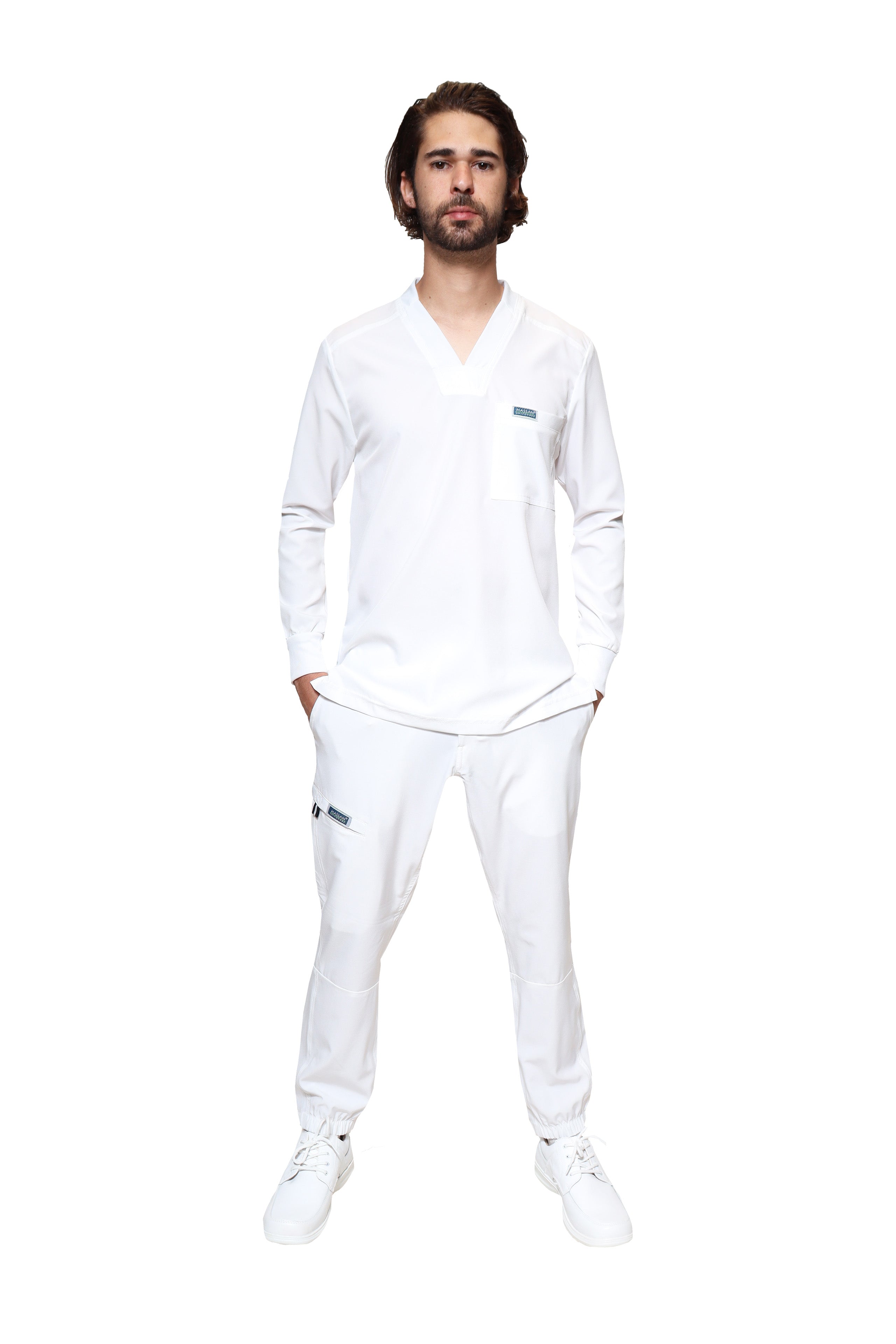 CONJUNTO EA-03 MANGA LARGA y Pantalón JOGGER HOMBRE