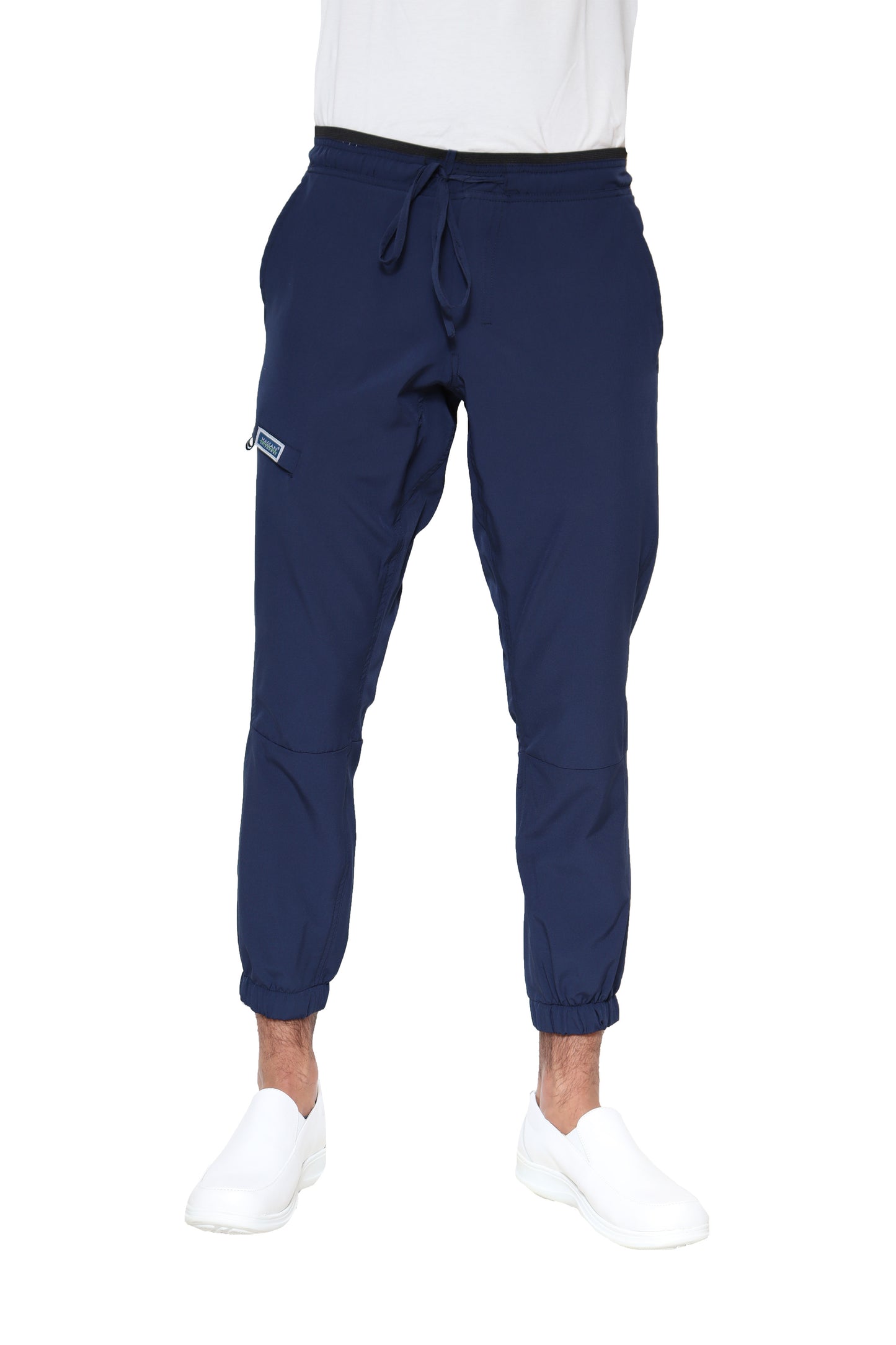 Conjunto SET Filipina y Pantalón JOGGER EA-04 REPELENTE A FLUIDOS-Color MARINO HOMBRE-HASSAN Uniformes