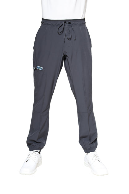 Conjunto SET Filipina MANGA LARGA y Pantalón JOGGER EA-03 REPELENTE A FLUIDOS-Color PEWTER HOMBRE-HASSAN Uniformes