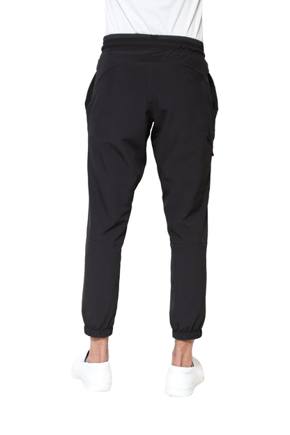 Conjunto SET Filipina y Pantalón JOGGER EA-02 REPELENTE A FLUIDOS-Color ESTAMPADO DINOSAURIOS con PANT JOGGER NEGRO HOMBRE-HASSAN Uniformes