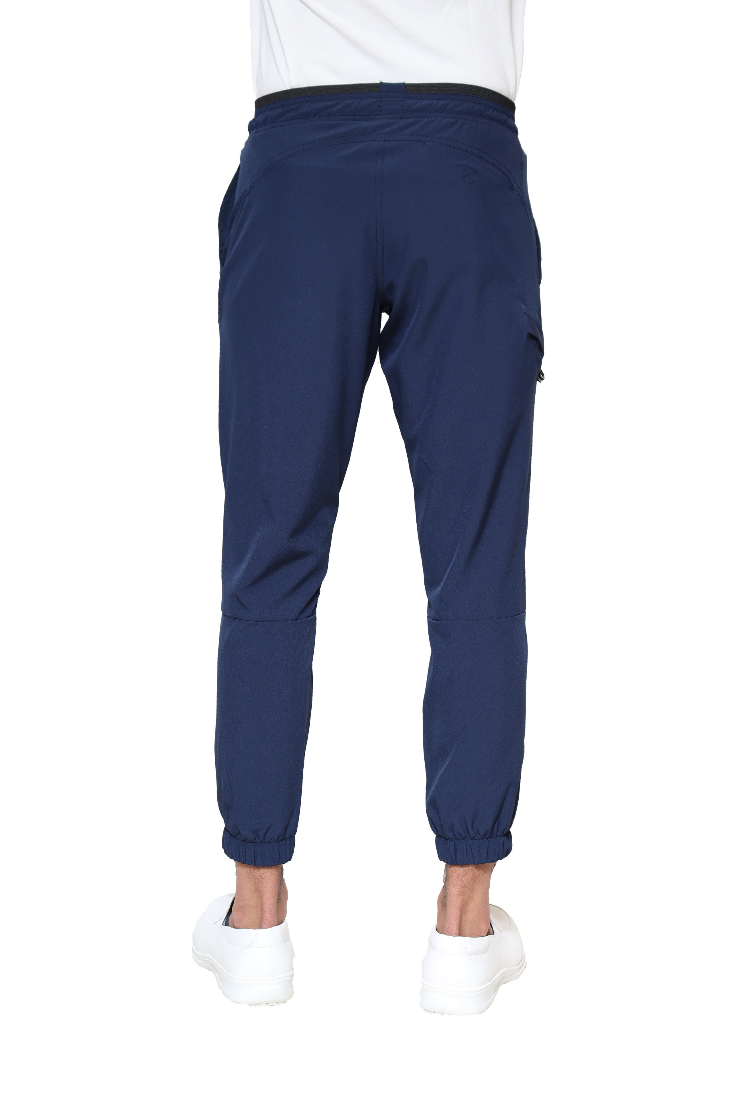 Conjunto SET Filipina MANGA LARGA y Pantalón JOGGER EA-03 REPELENTE A FLUIDOS-Color MARINO HOMBRE-HASSAN Uniformes