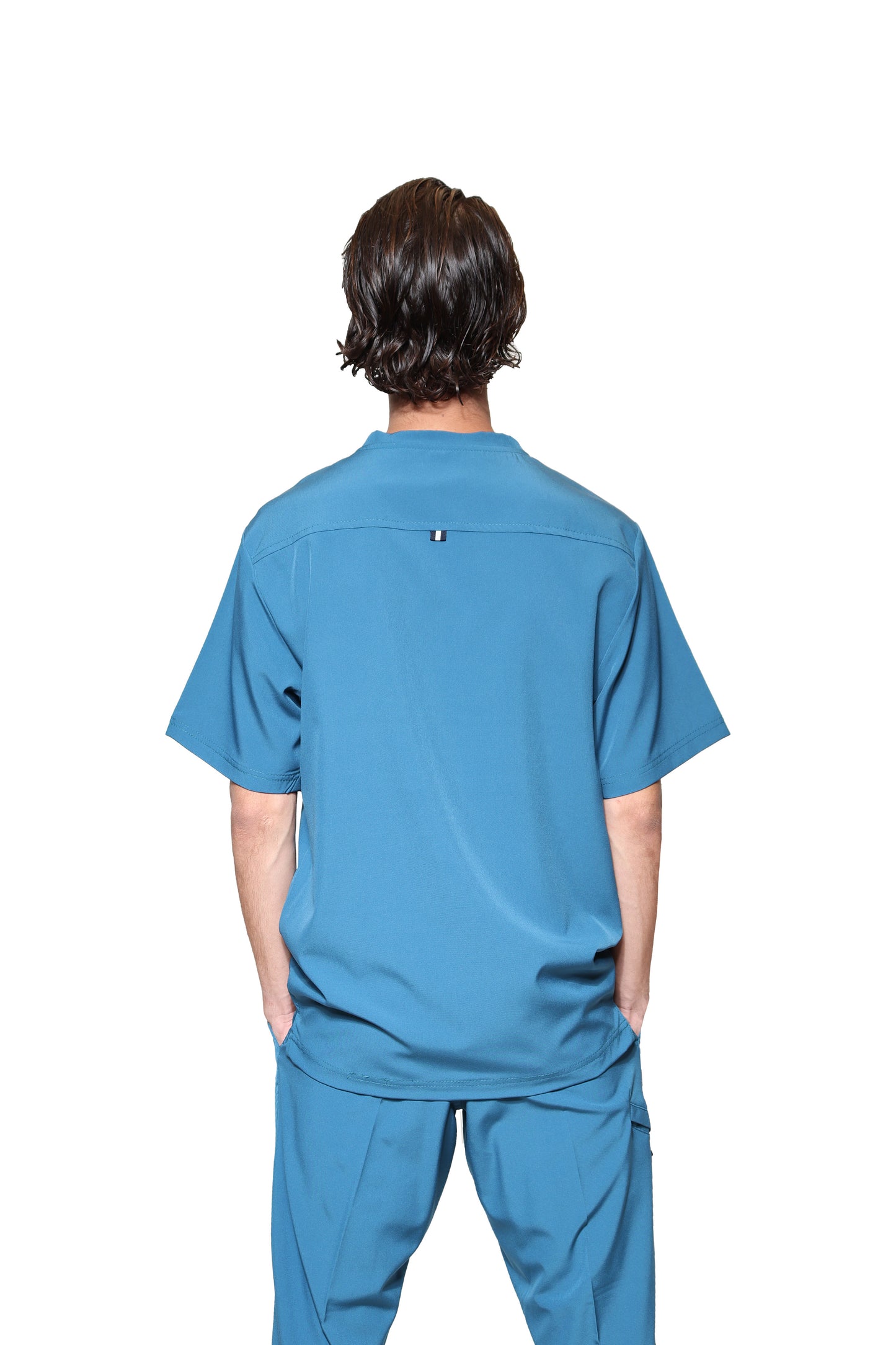 Conjunto SET Filipina y Pantalón JOGGER EA-04 REPELENTE A FLUIDOS-Color CARIBE HOMBRE-HASSAN Uniformes