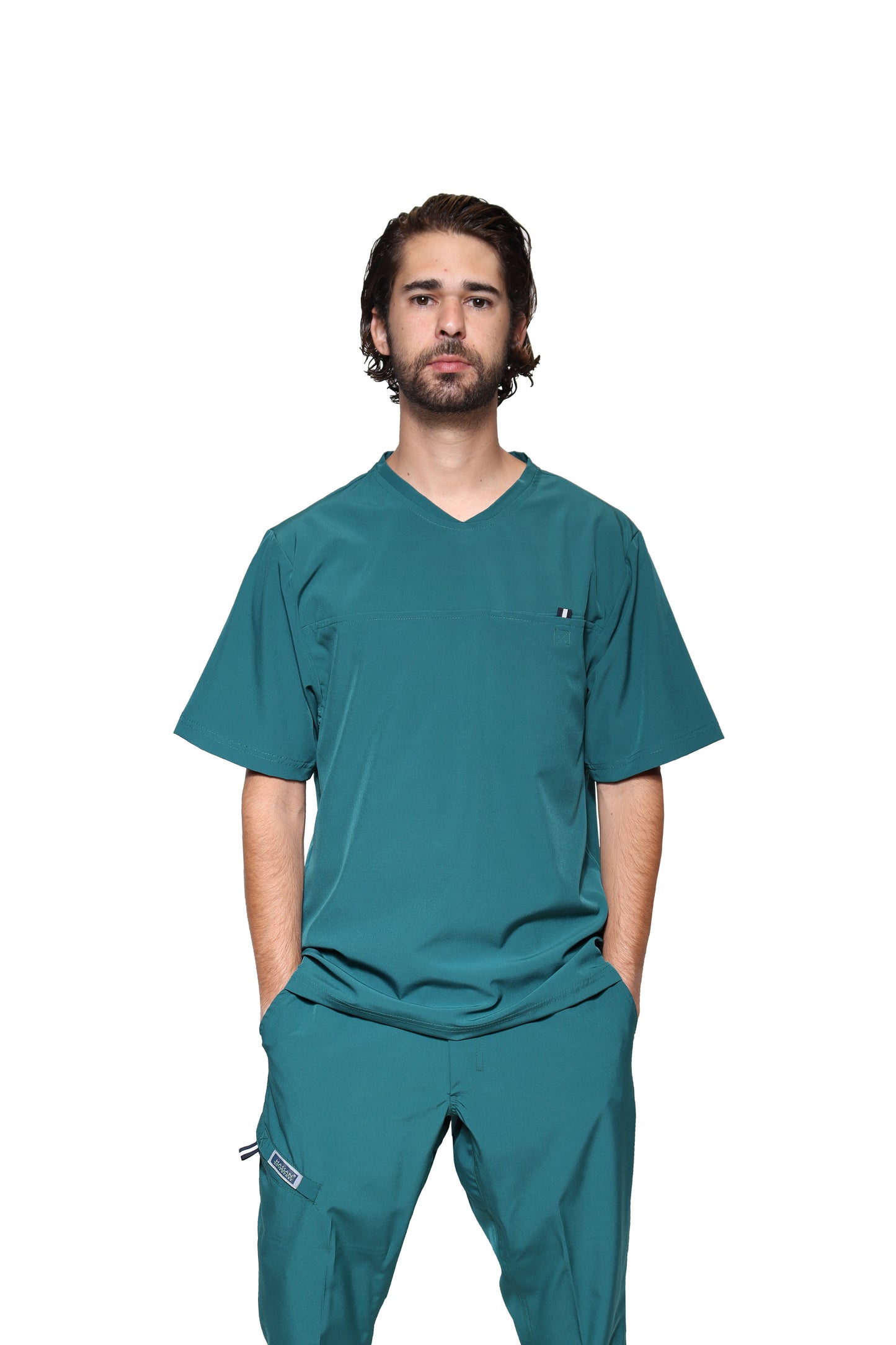 Filipina EA-04 REPELENTE A FLUIDOS-Color PASTO HOMBRE-HASSAN Uniformes