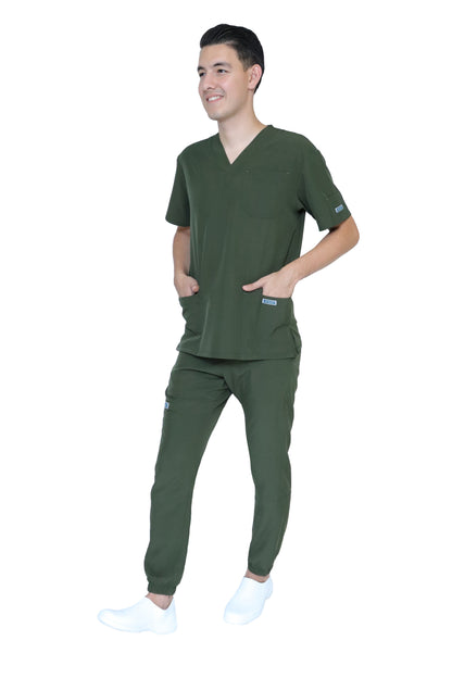 CONJUNTO EA-09 TRIPLE BOLSA con Pantalón JOGGER HOMBRE