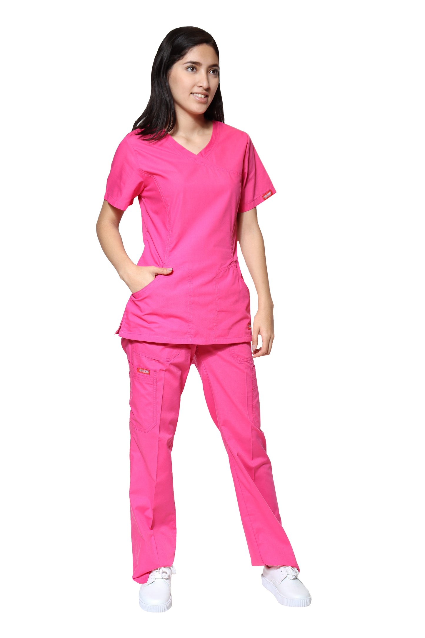 Conjunto SET Filipina y Pantalón ER-05 Titi -Color FANDANGO- Dama- Ana Isabel Uniformes