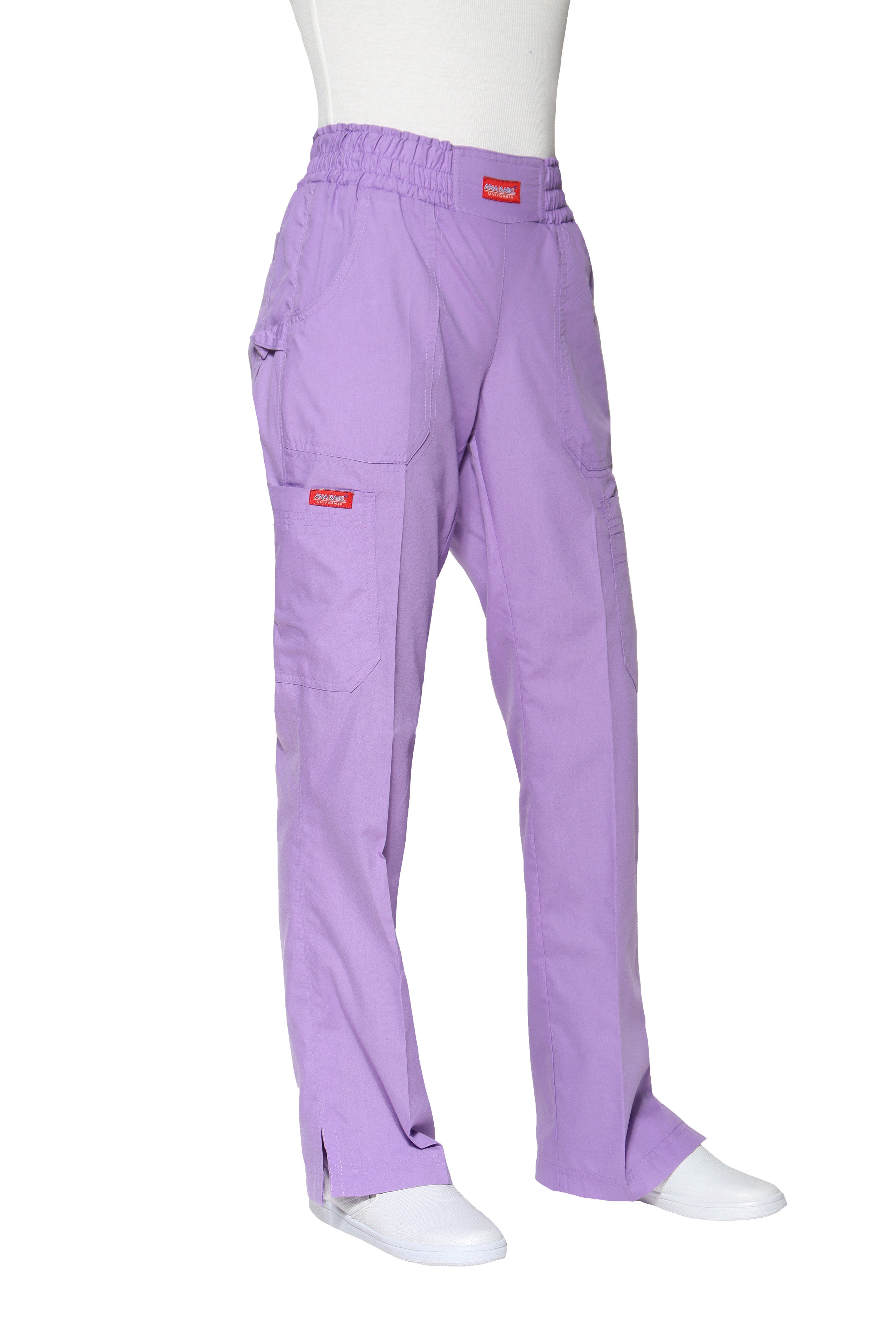 Conjunto SET Filipina y Pantalón ER-05 Titi -Color LILA- Dama- Ana Isabel Uniformes