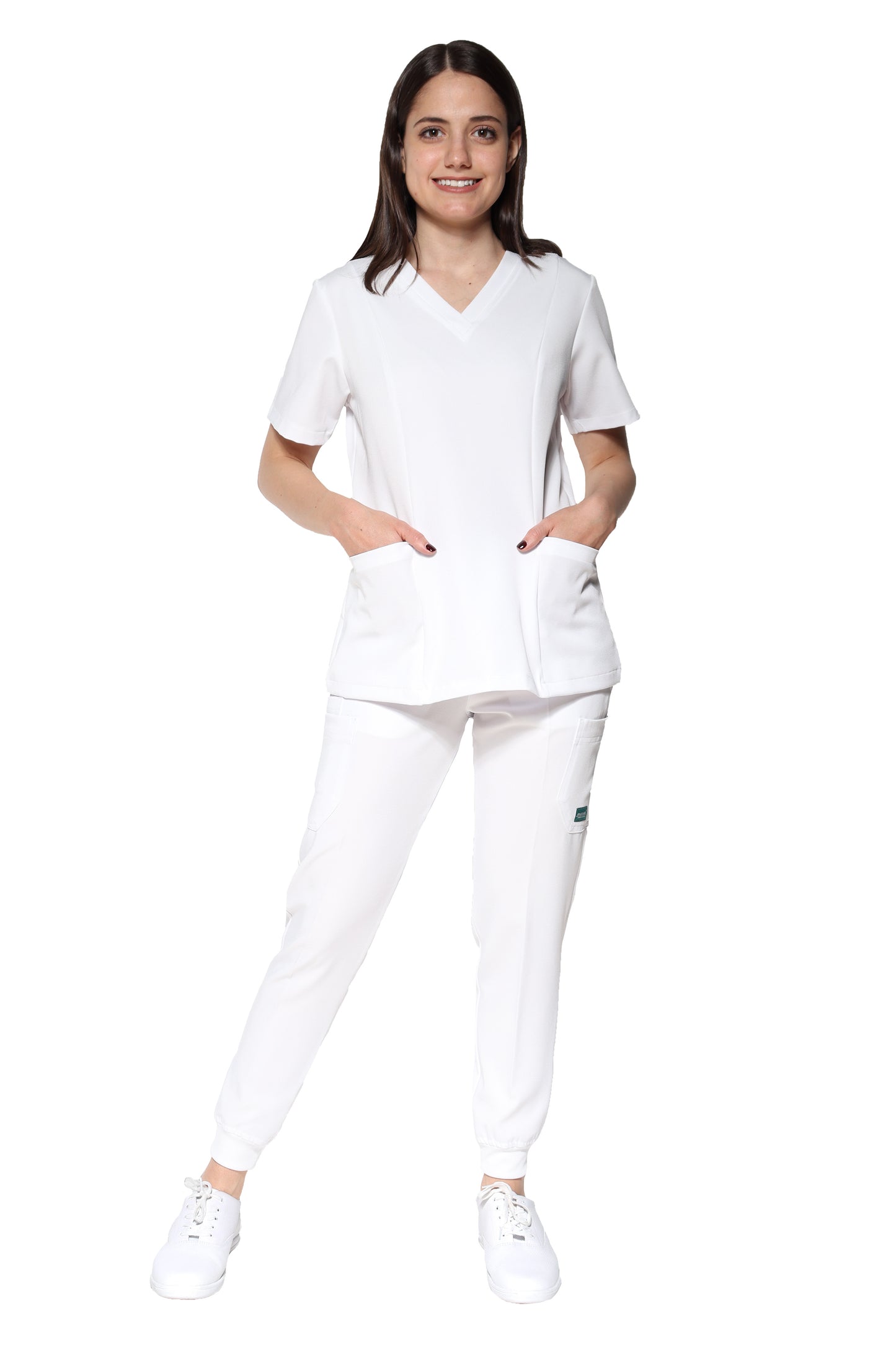 CONJUNTOS COLOR BLANCO CON PANT JOGGER DAMA EV-01-02-03-04-16-18-19-20-22-24-30