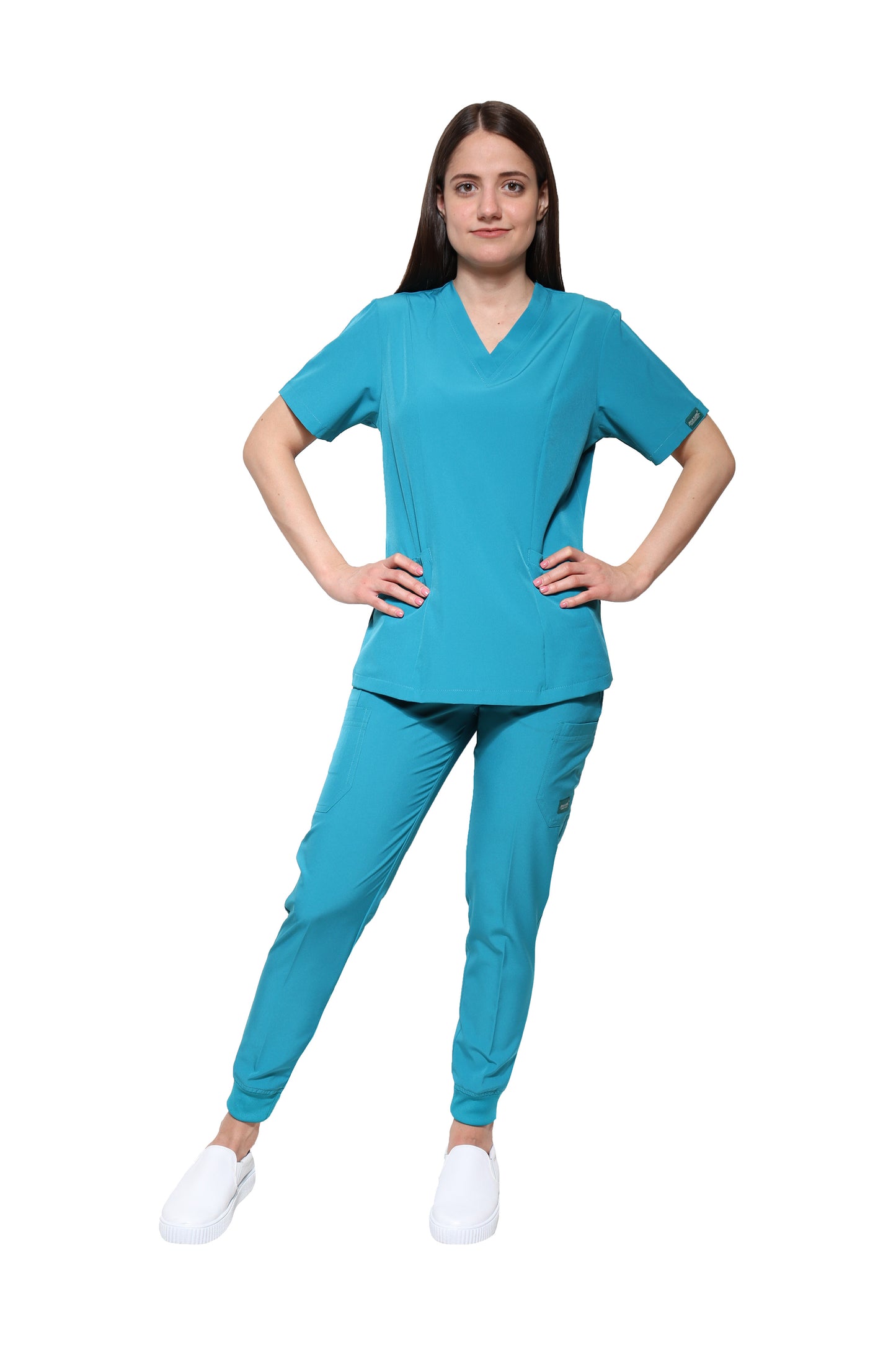 CONJUNTO EV-01 CHICU con PANTALÓN JOGGER DAMA TALLAS 3XG Y 4XG