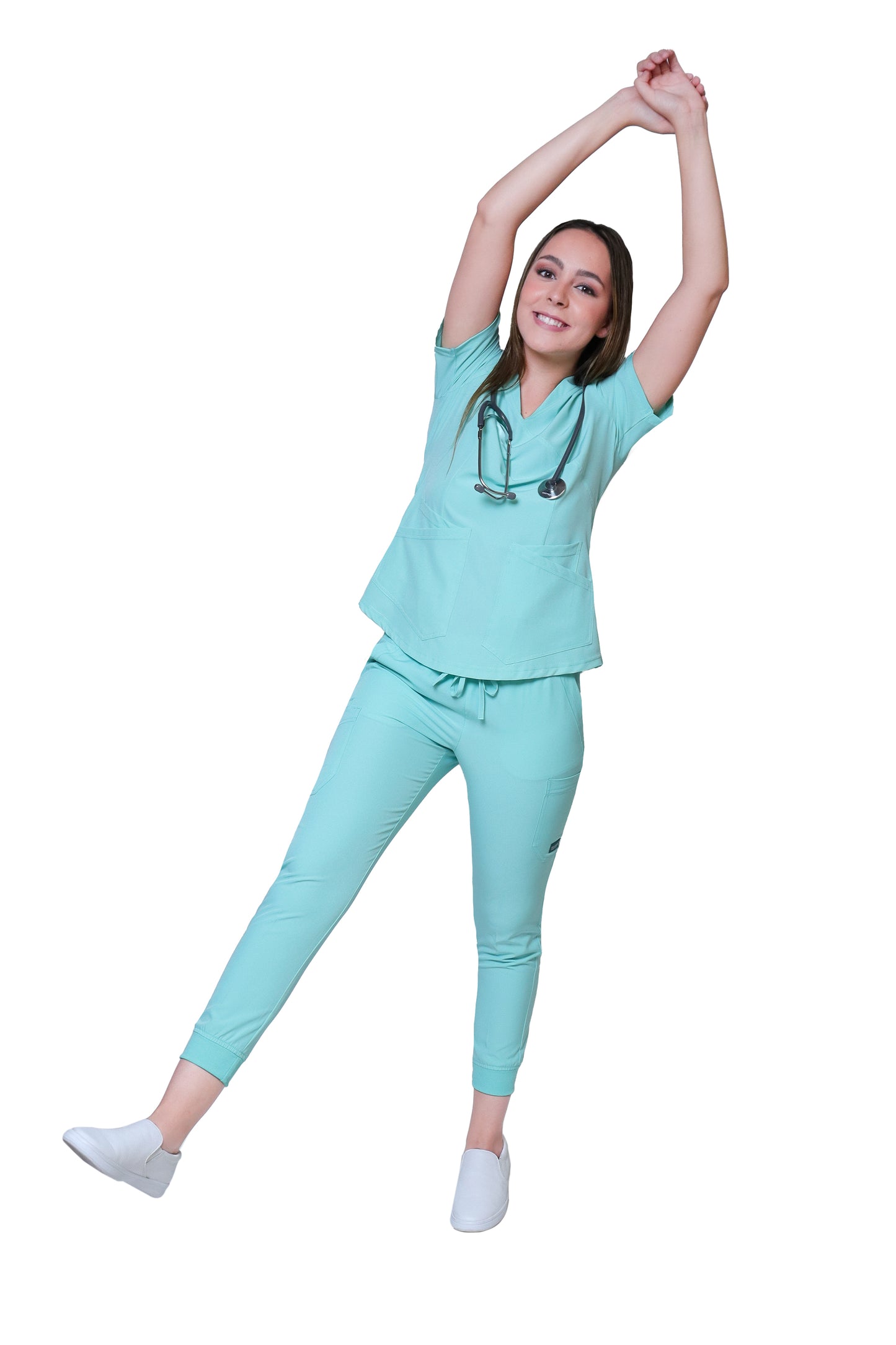 CONJUNTOS CON PANT JOGGER COLOR PISTACHE DAMA EV-02-04-13-14-15-16-18-20