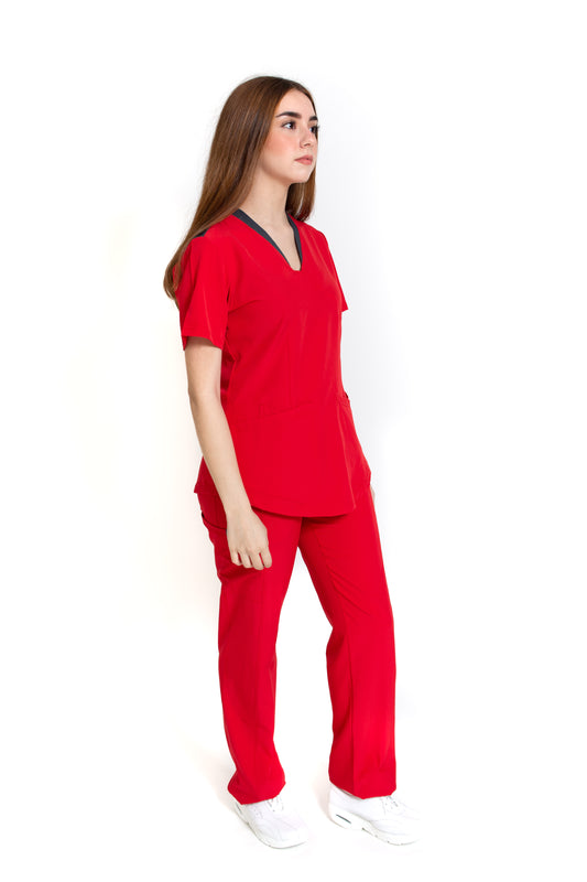 CONJUNTOS COLOR ROJO DAMA EV-02-04-16-20-30