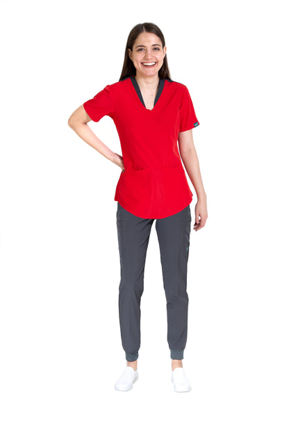 CONJUNTO EV-02 MUÑIN con PANTALÓN JOGGER DAMA TALLAS 3XG Y 4XG