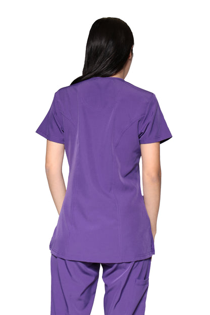 Filipina Top EV-04 Tatita REPELENTE A FLUIDOS-Color UVA Dama-Ana Isabel Uniformes