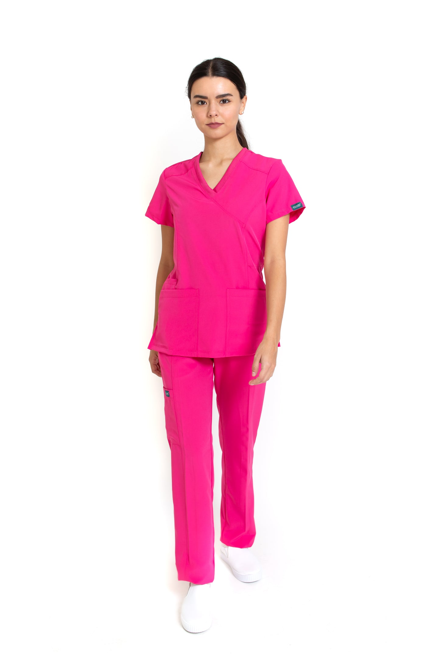 Conjunto SET Filipina y Pantalón EV-04 Tatita REPELENTE A FLUIDOS-Color FANDANGO Dama-Ana Isabel Uniformes
