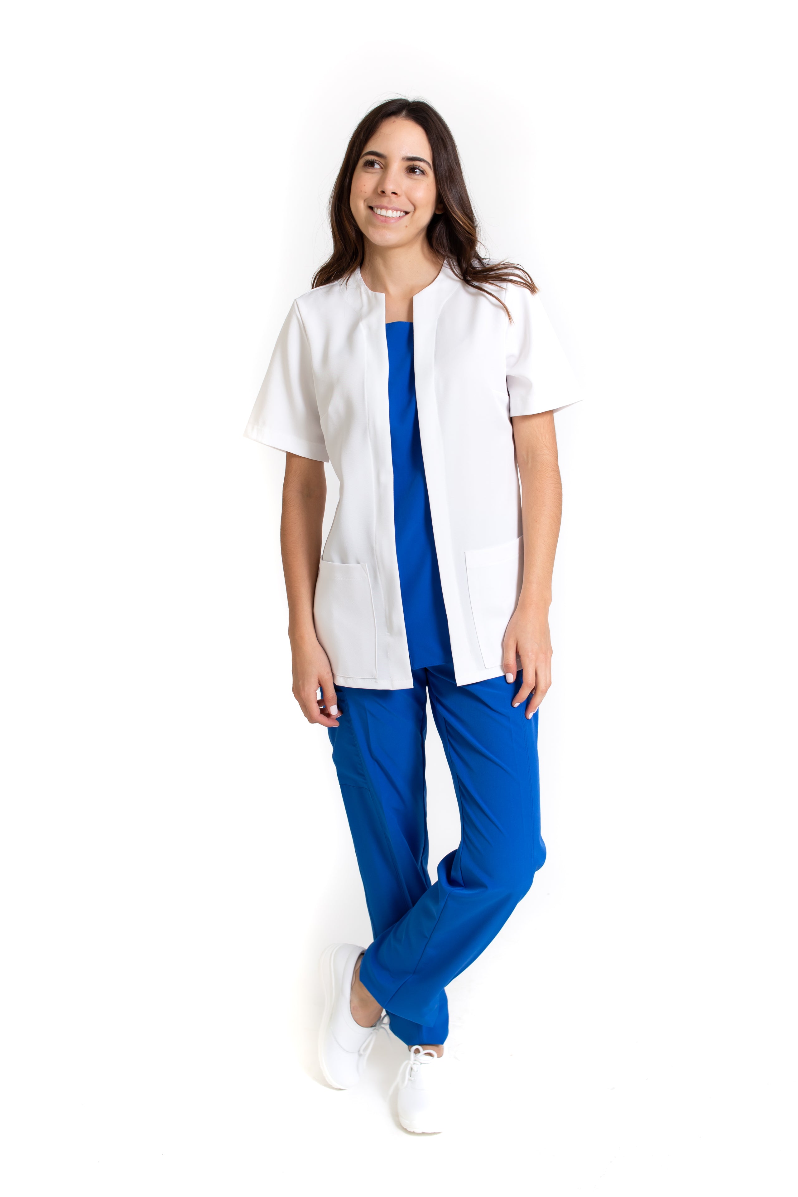 CONJUNTOS COLOR REY DAMA EV-02-07-08-09-16  Pantalón Azul Rey