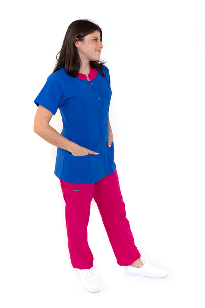 CONJUNTOS COMBINADOS EV-07-08-09 - Pantalón Rosa - REPELENTES DAMA