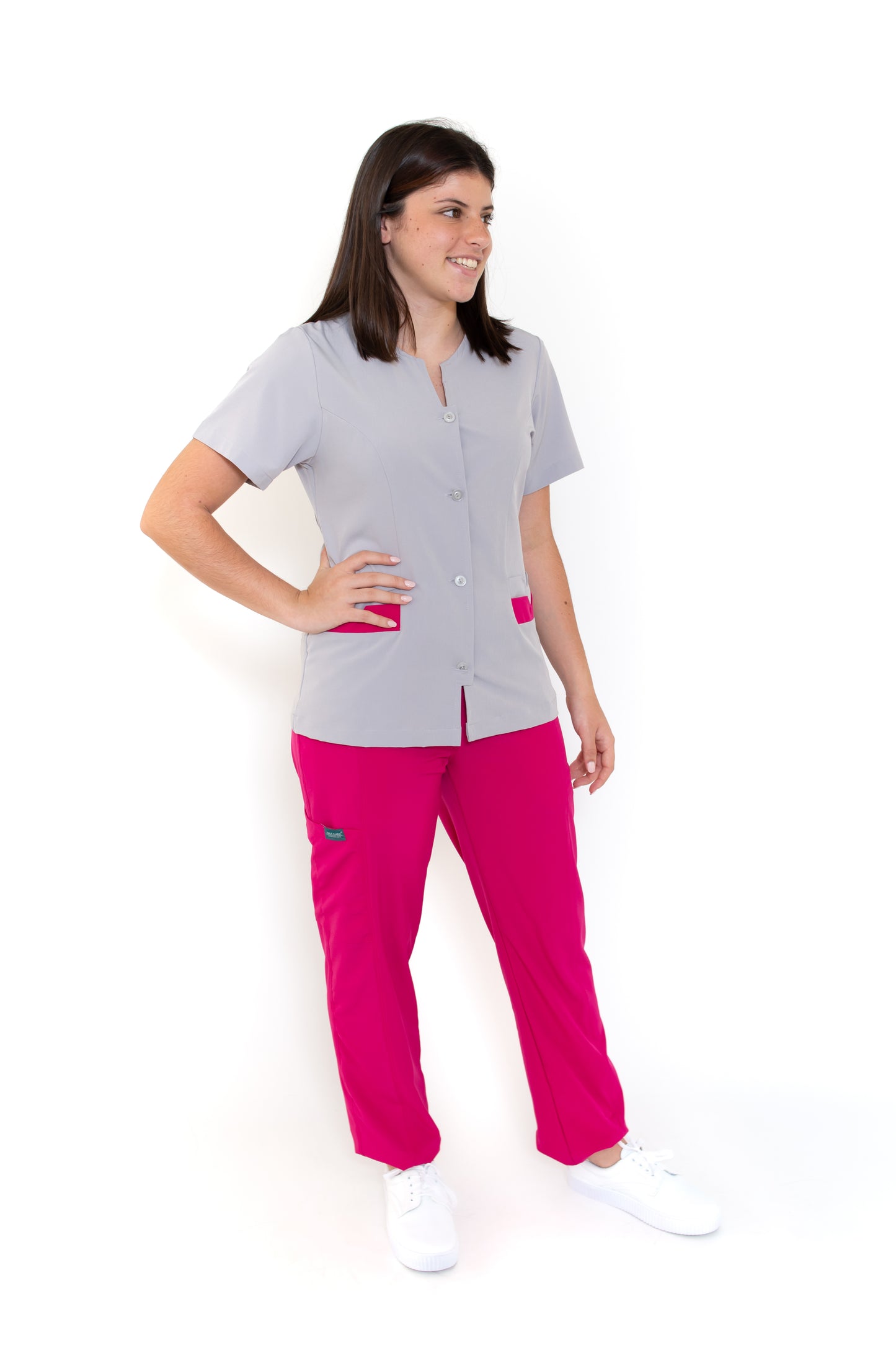 CONJUNTOS COMBINADOS EV-07-08-09 - Pantalón Rosa - REPELENTES DAMA