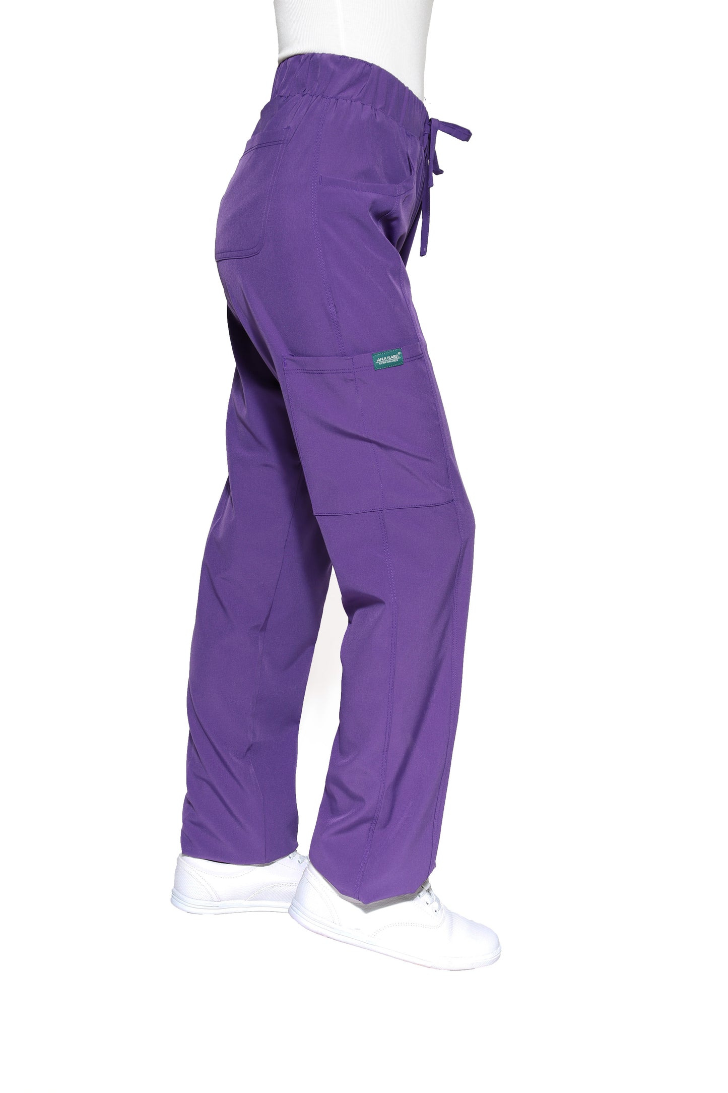 Conjunto SET Filipina y Pantalón EV-04 Tatita REPELENTE A FLUIDOS-Color UVA Dama-Ana Isabel Uniformes