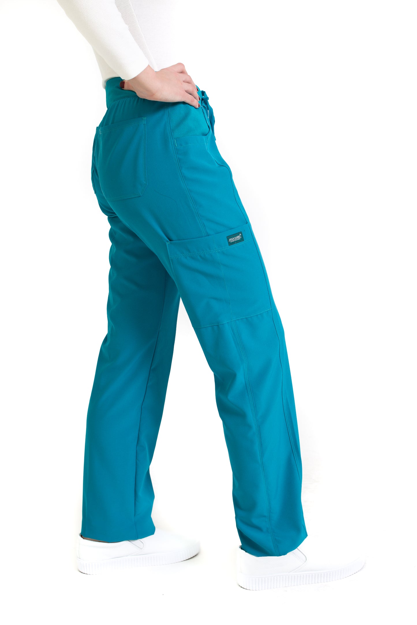 Conjunto SET Filipina y Pantalón EV-04 Tatita REPELENTE A FLUIDOS-Color VERDE Dama-Ana Isabel Uniformes