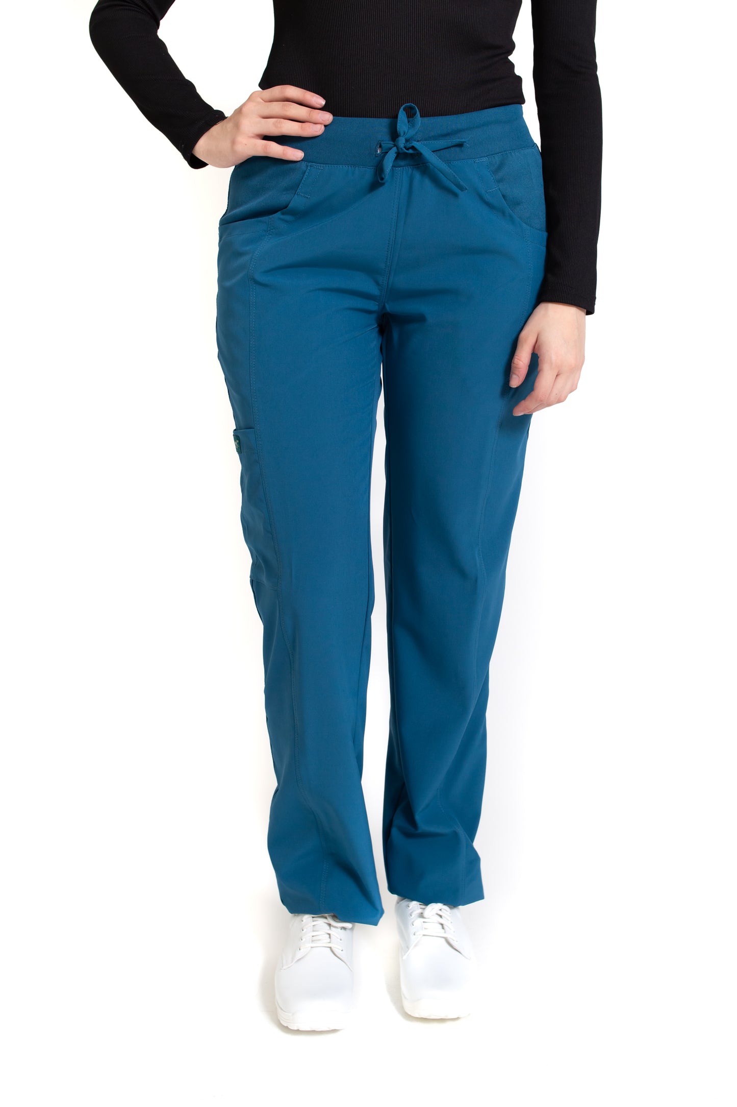 Conjunto SET Filipina y Pantalón EV-04 Tatita REPELENTE A FLUIDOS-Color ESTAMPADO DINOSAURIOS con PANT CARIBE Dama-Ana Isabel Uniformes
