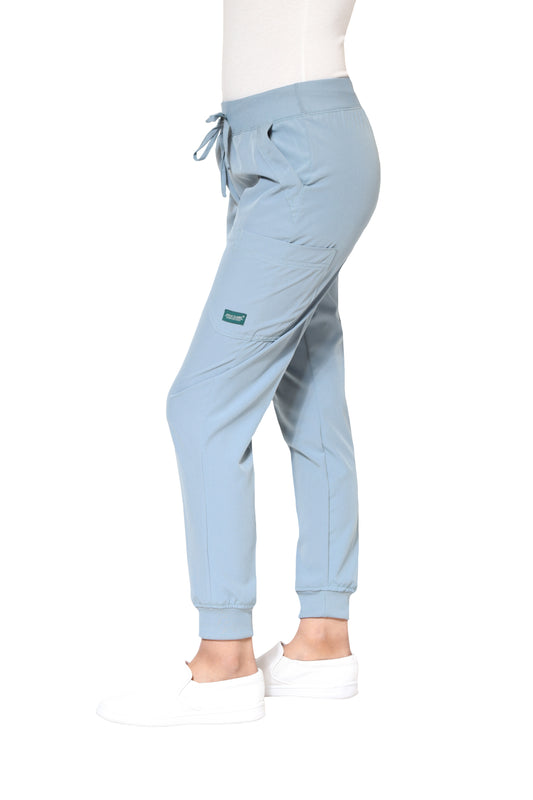 Pantalón Pant JOGGER EV-125 REPELENTE A FLUIDOS-Color MISTY Dama-Ana Isabel Uniformes