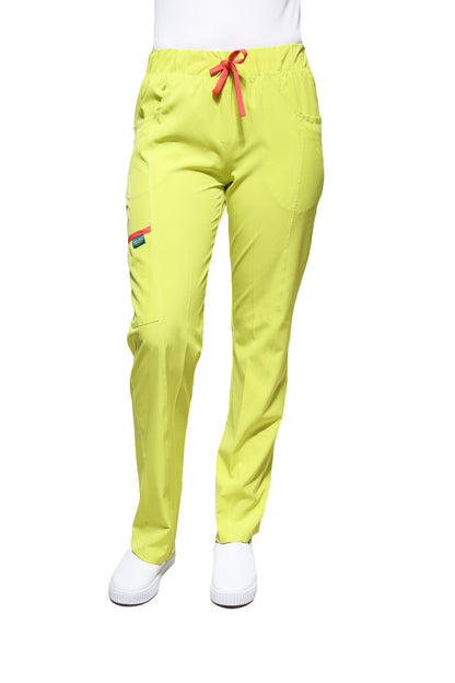 PANTALONES COLOR LIMA DAMA EV-120-128-125 REPELENTES