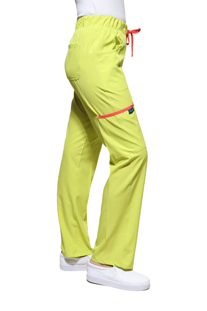 PANTALONES COLOR LIMA DAMA EV-120-128-125 REPELENTES