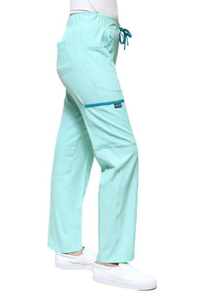 Conjunto SET Filipina y Pantalón EV-18 CANDY REPELENTE A FLUIDOS-Color Pistache/Verde Dama-Ana Isabel Uniformes