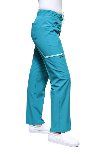 Conjunto SET Filipina y Pantalón EV-18 CANDY REPELENTE A FLUIDOS-Color Verde/Pistache Dama-Ana Isabel Uniformes
