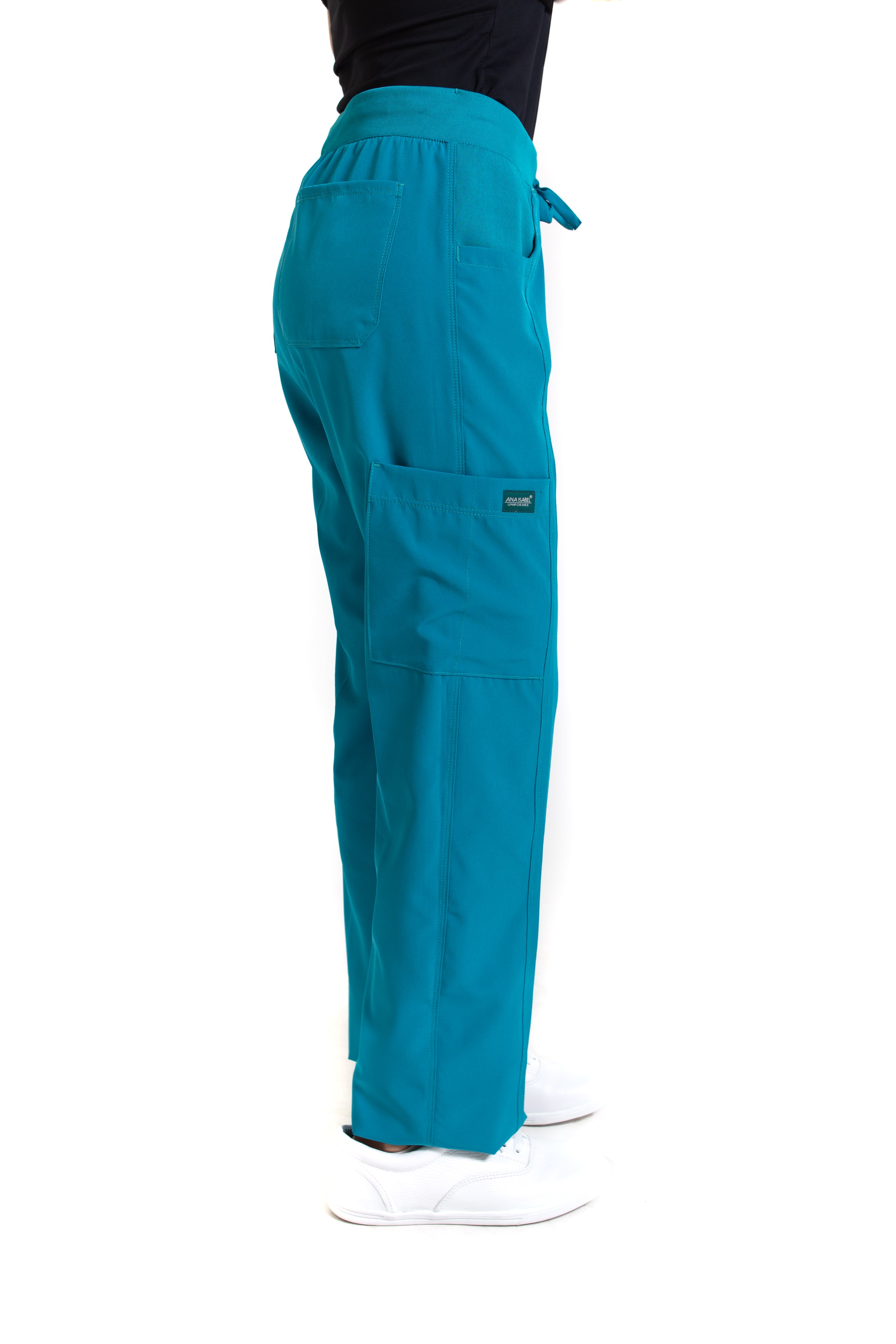 Pantalón Pant EV-120 REPELENTE A FLUIDOS-Color VERDE Dama-Ana Isabel Uniformes