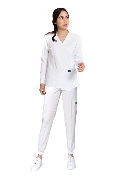 CONJUNTO EV-16 TATITA MANGA LARGA CON PANTALÓN JOGGER DAMA 3XG Y 4XG