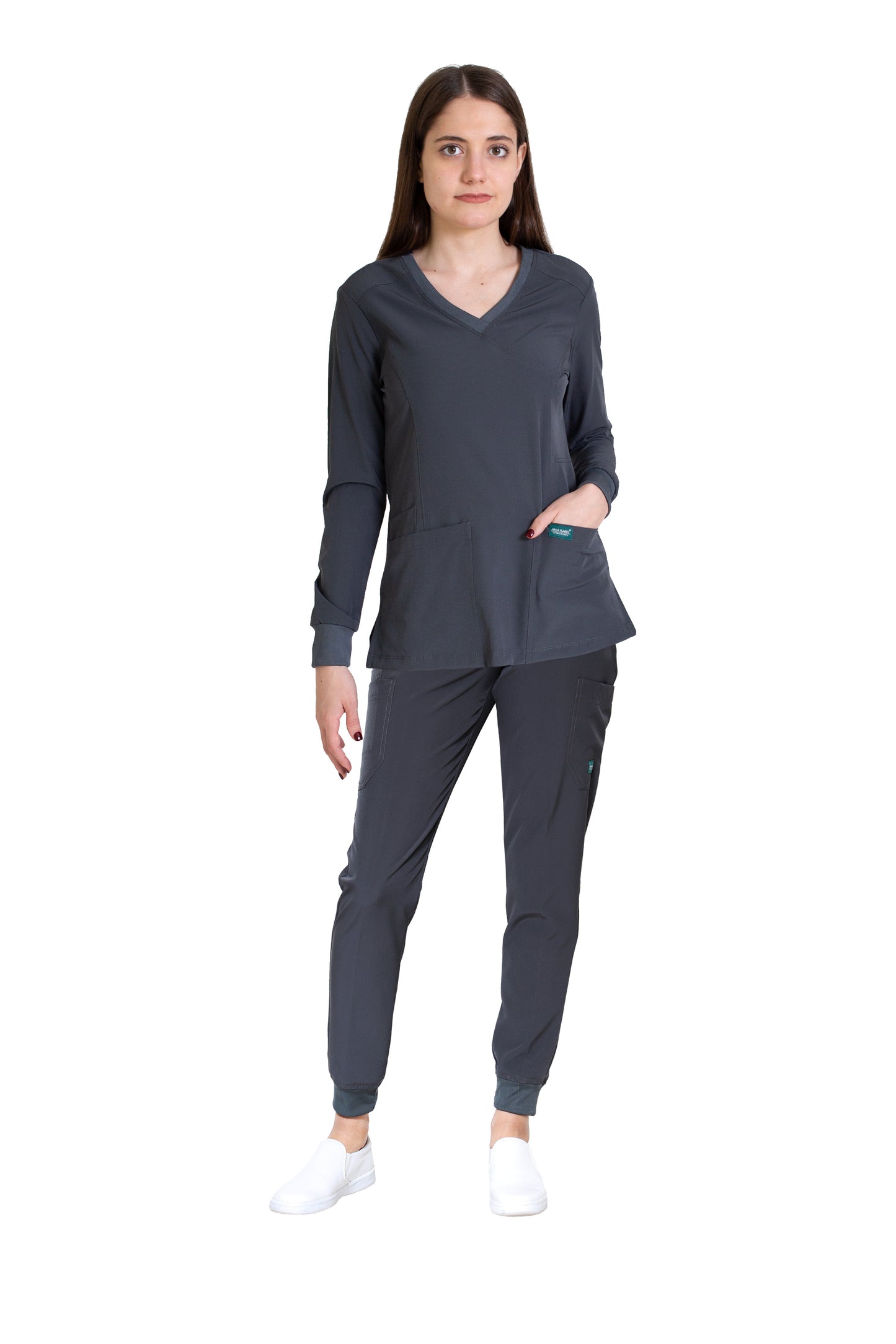 CONJUNTOS COLOR PEWTER CON PANT JOGGER DAMA EV-01-02-03-04-16-18