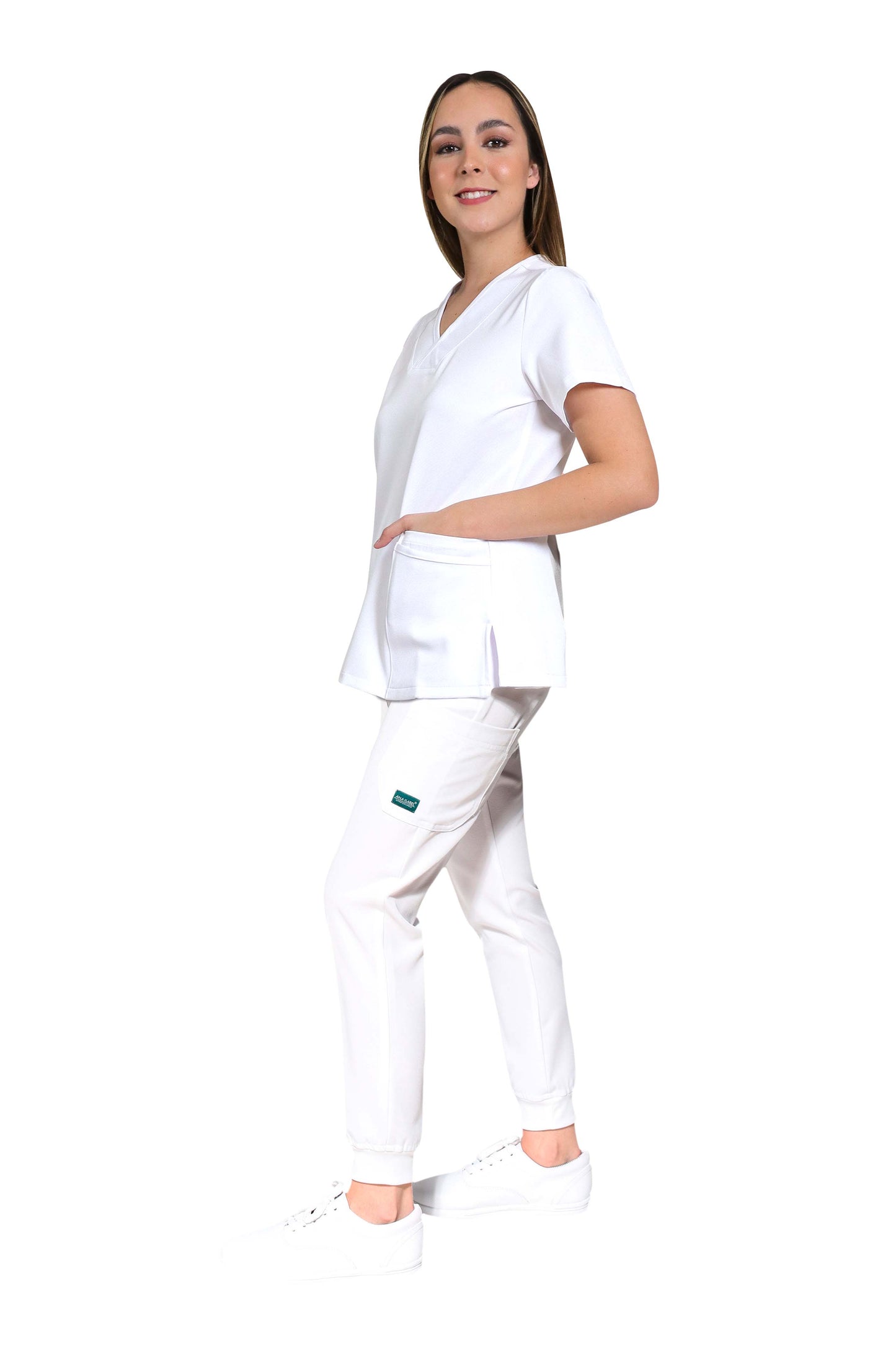 CONJUNTOS COLOR BLANCO CON PANT JOGGER DAMA EV-01-02-03-04-16-18-19-20-22-24-30