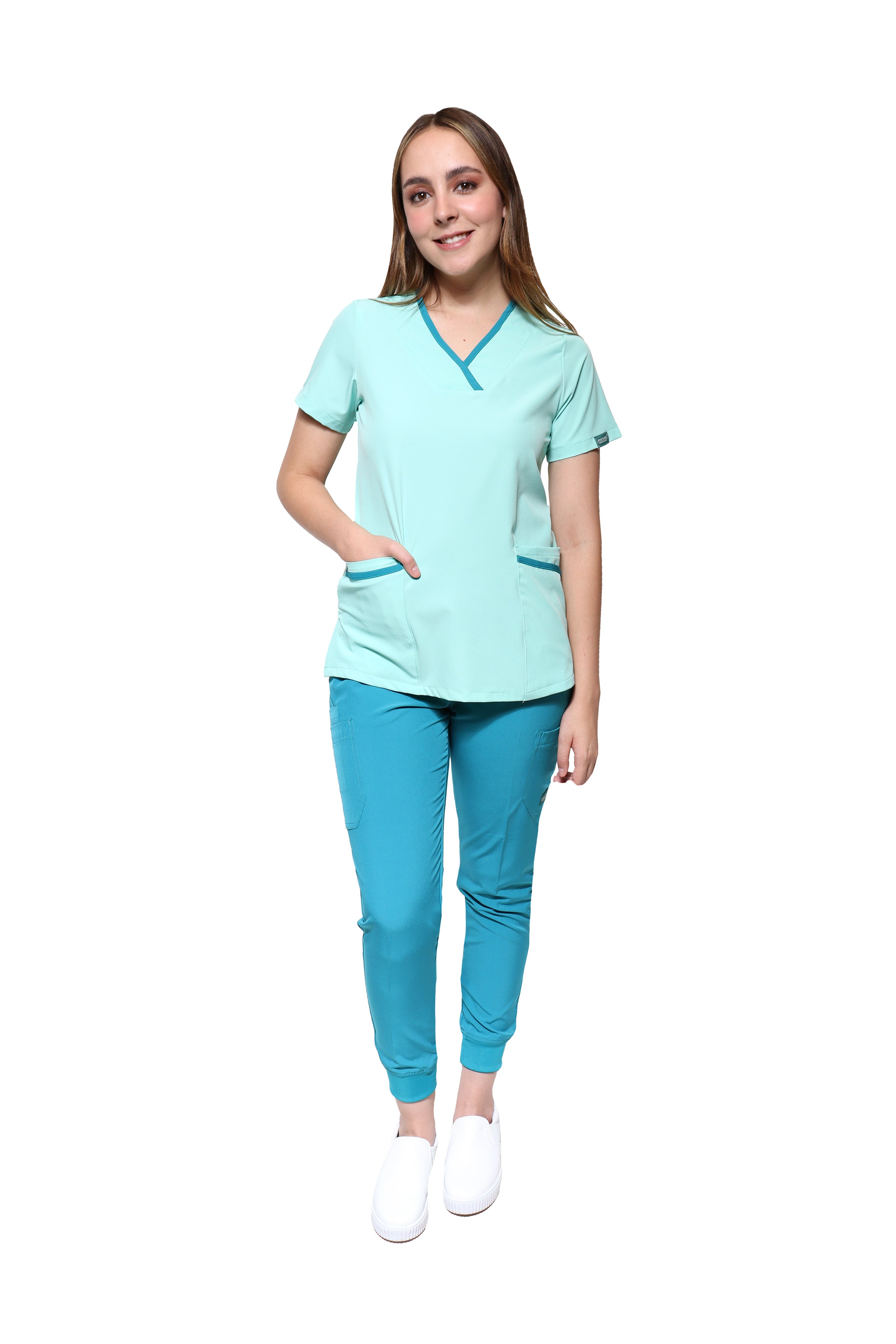 CONJUNTOS CON PANT JOGGER COLOR PISTACHE DAMA EV-02-04-13-14-15-16-18-20