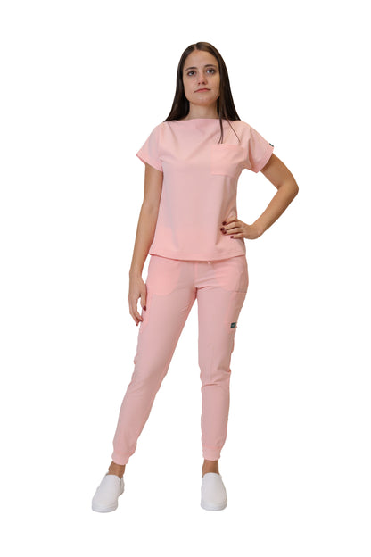 CONJUNTOS COLOR PASTEL CON PANT JOGGER DAMA EV-04-16-18-20-30